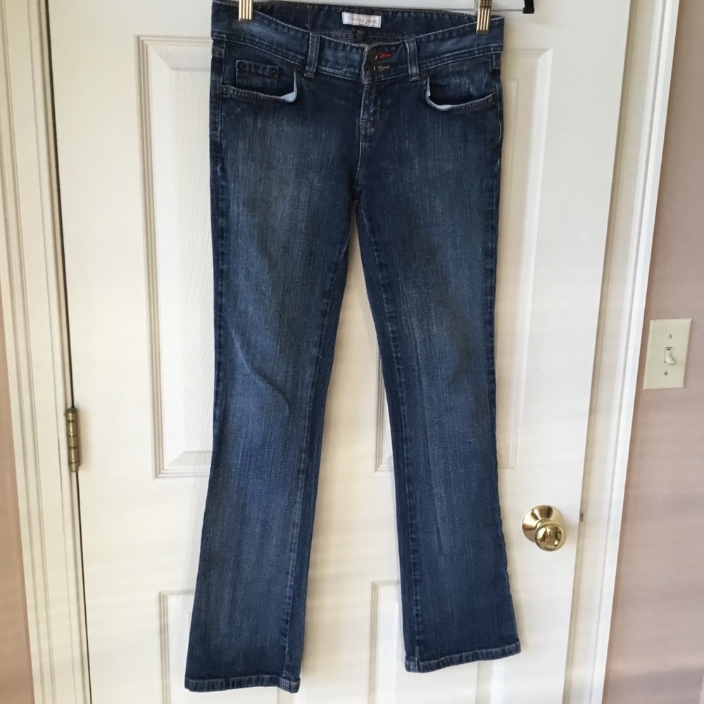 Tommy Jeans Straight Leg Dark Wash Jeans - Size 3 Juniors